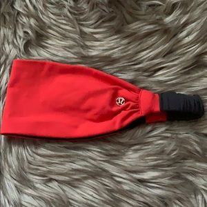 Lululemon headband red/black